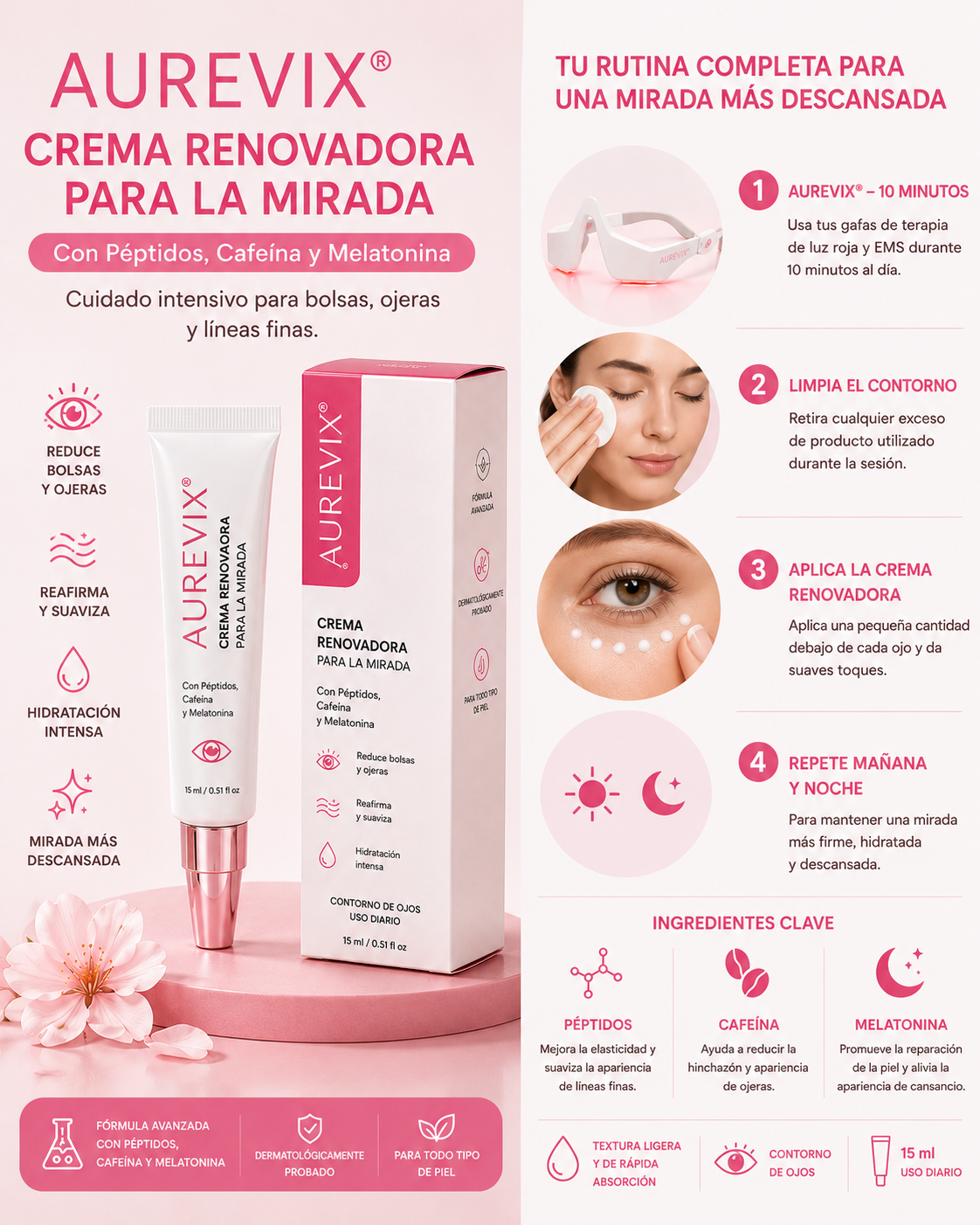 Aurevix® Crema Renovadora para la Mirada